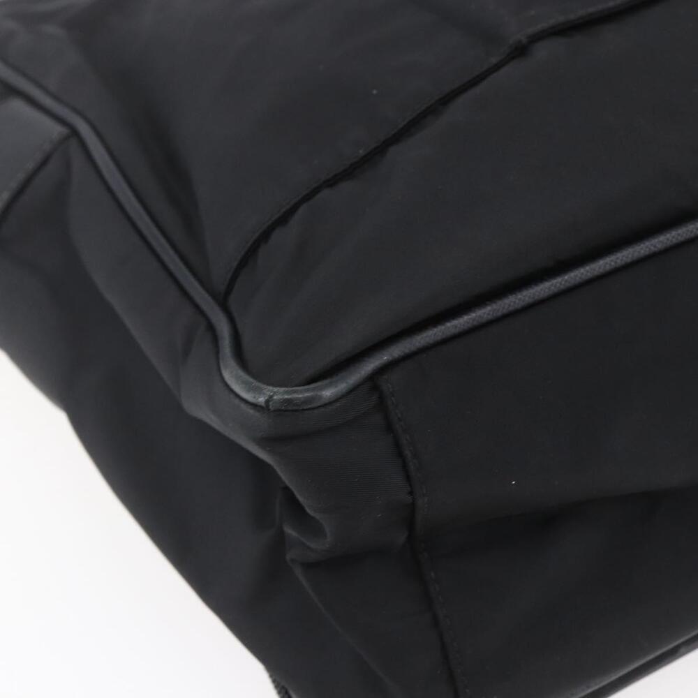PRADA Business Bag Nylon Black Silver Auth ka390 - Picture 9 of 16